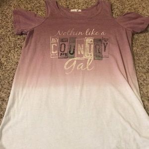 Nothing like a country gal cold shoulder